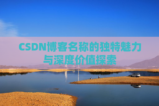 CSDN博客名称的独特魅力与深度价值探索